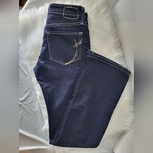 Pierce Women Dark  Blue Jeans, Size 27x32